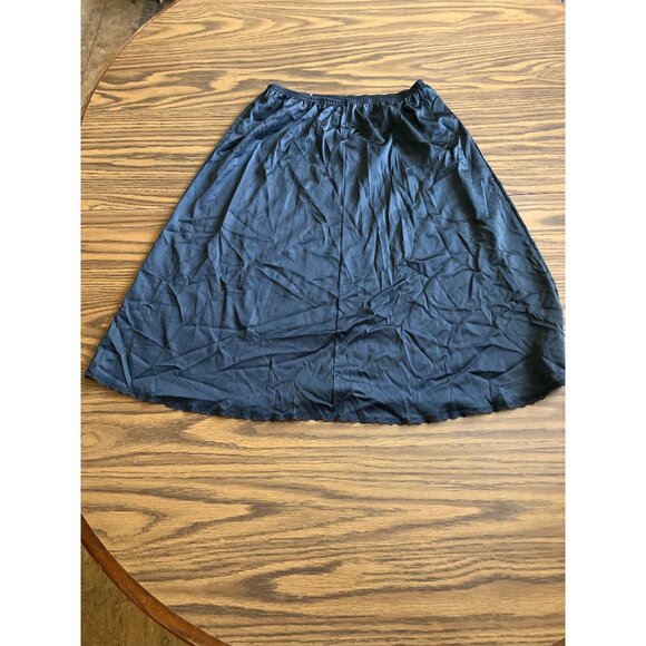 Vintage black half slip - Picture 1 of 6
